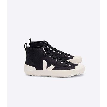 Black Women's Veja NOVA HT CANVAS High Tops | AU 352NWY